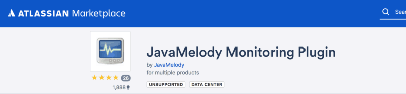 free Javamelody monitoring plugin for jira