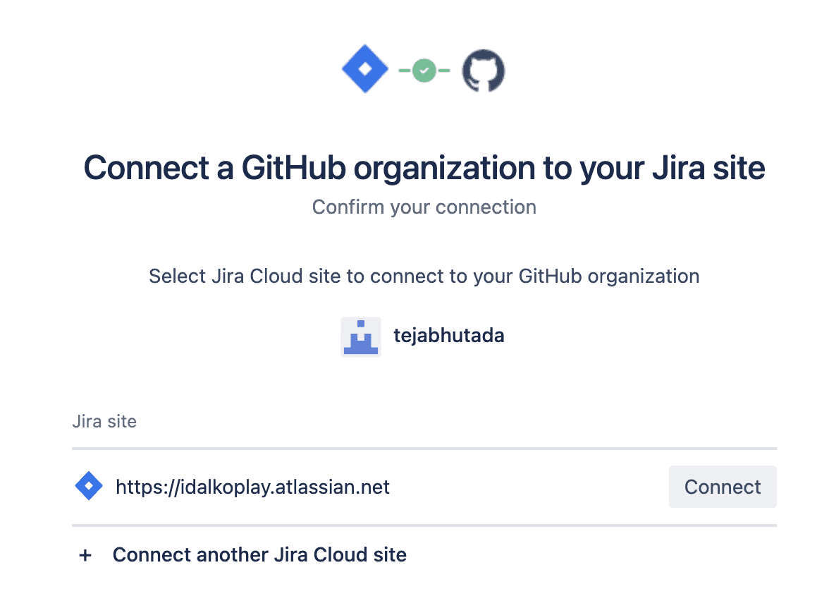 connect jira and GitHub 