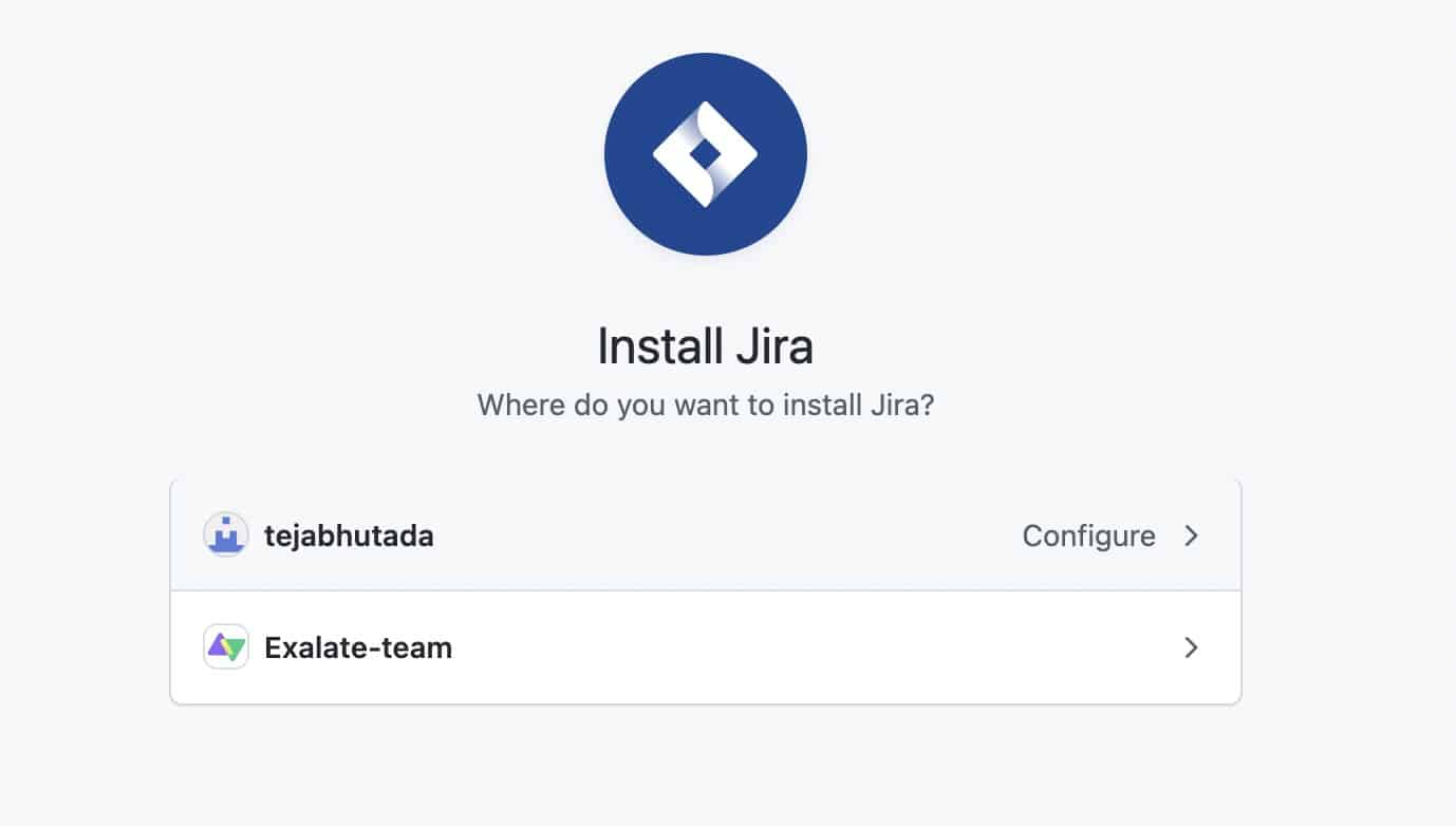 install jira for a new organisation 