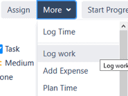 tempo timesheet tracking for jira two log features 