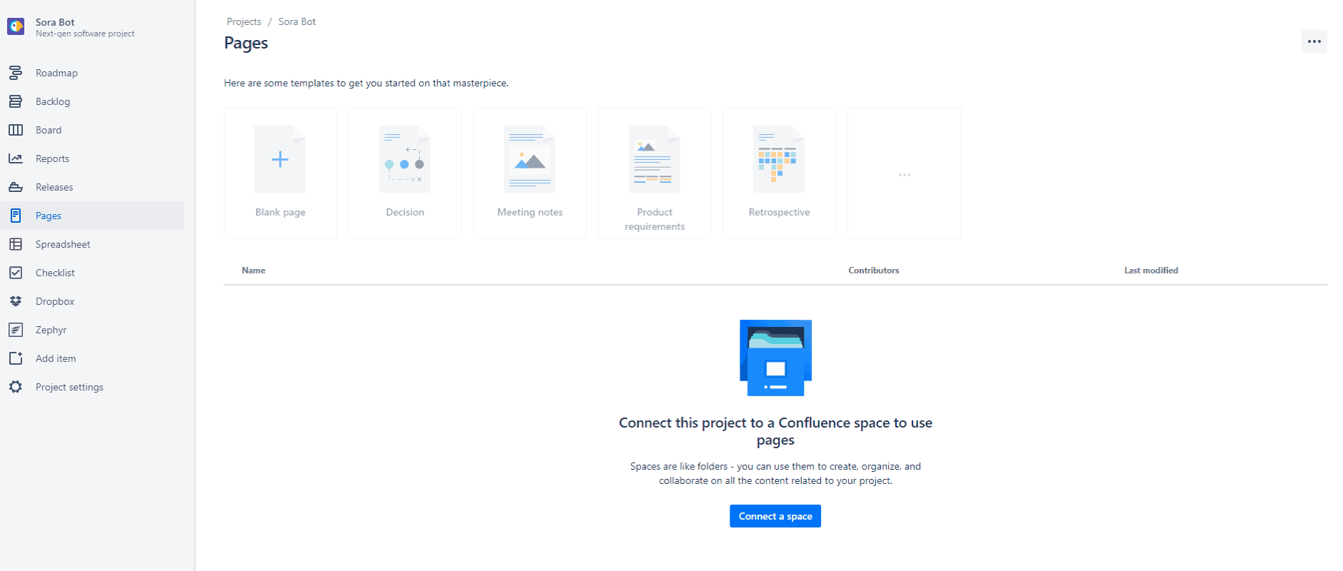 connect jira projects to confluence 