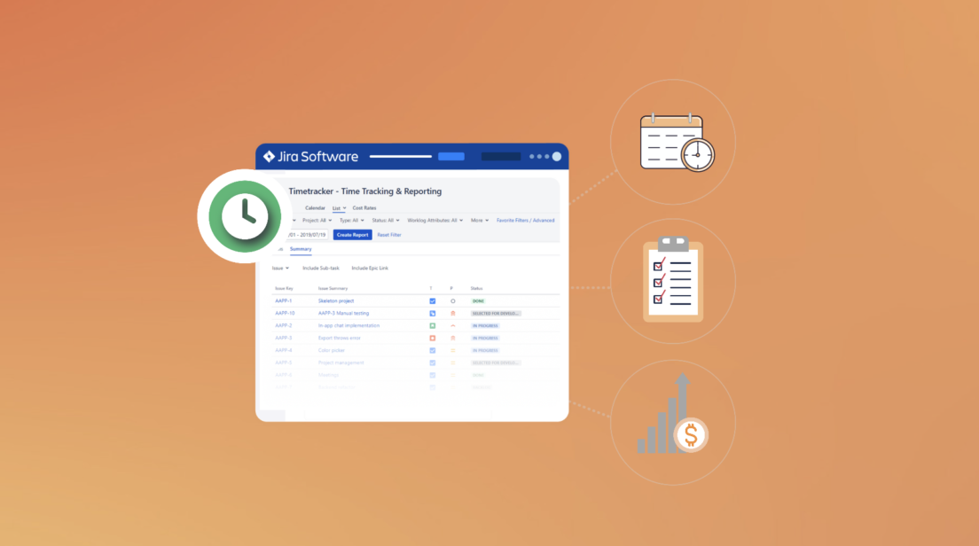 Jira Time tracker