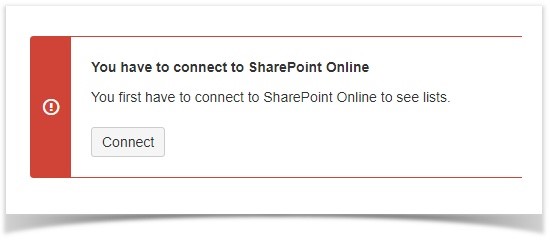 Missing login to SharePoint