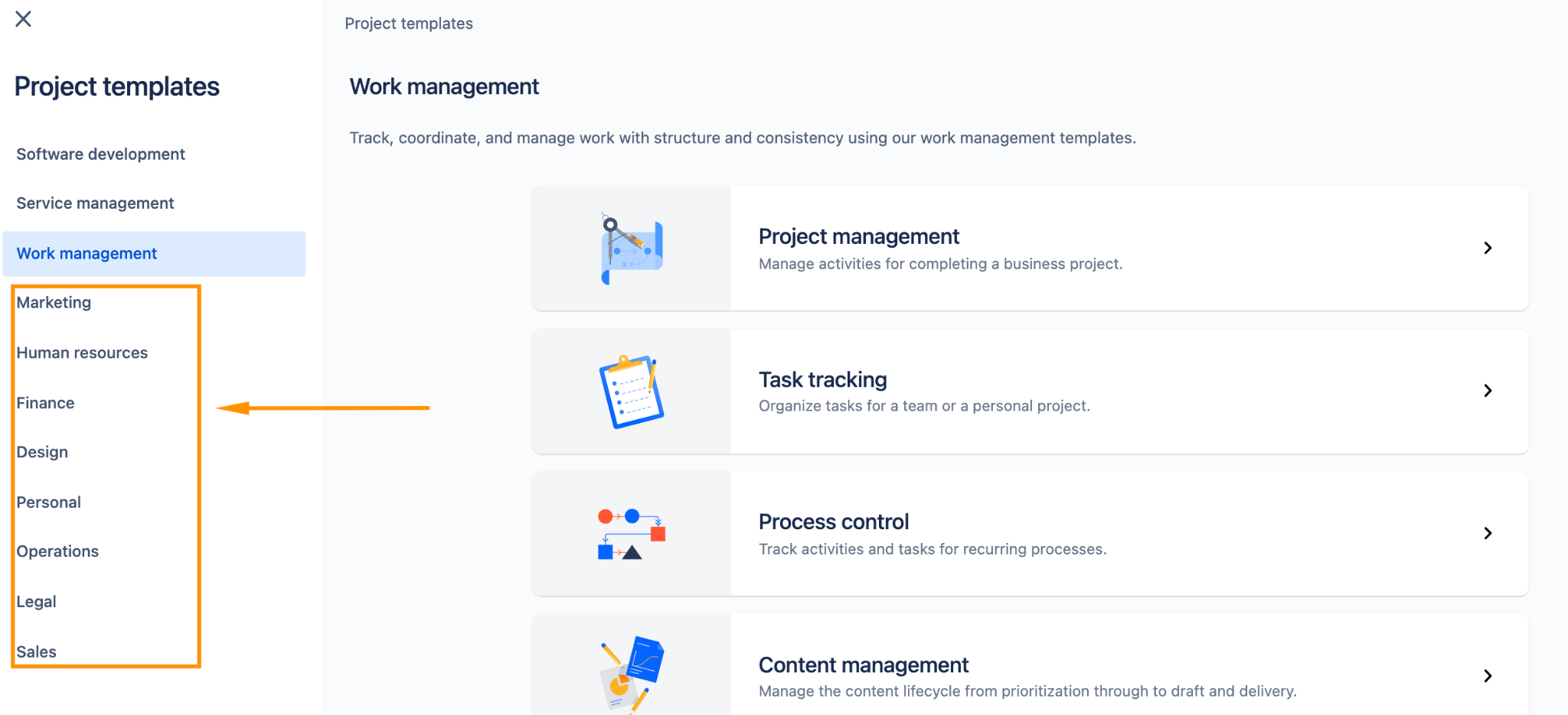 jira work management for non-software projects 