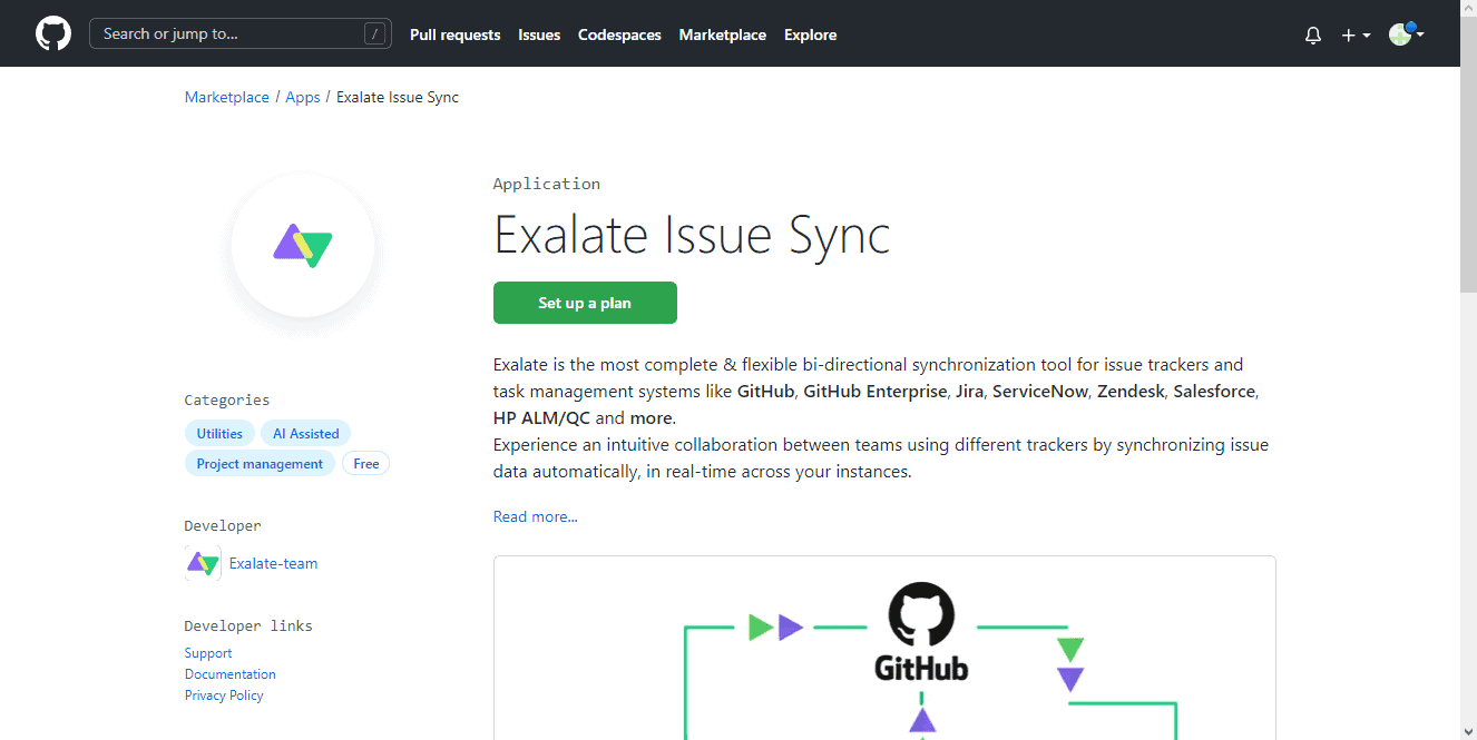 Exalate for GitHub enterprise integration 