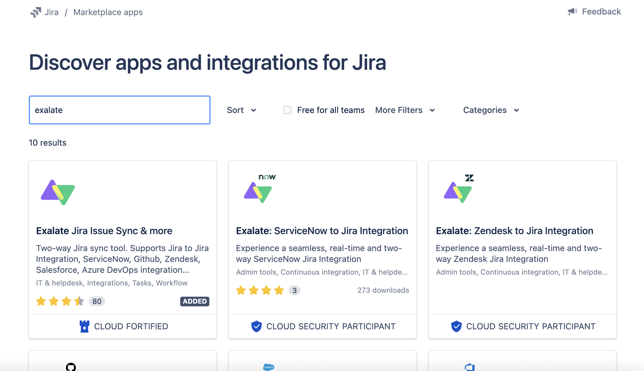 Exalate for jira integration 